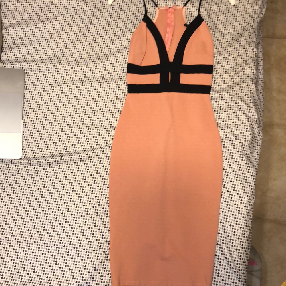 Under the knee fit dress